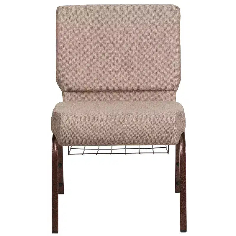 Sedia da chiesa Flash Furniture HERCULES Series con larghezza di 53,34 cm e leggio
