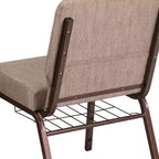 Sedia da chiesa Flash Furniture HERCULES Series con larghezza di 53,34 cm e leggio