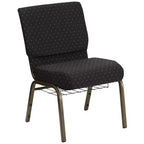 Sedia da chiesa Flash Furniture HERCULES Series con larghezza di 53,34 cm e leggio