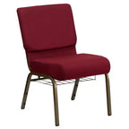 Sedia da chiesa Flash Furniture HERCULES Series con larghezza di 53,34 cm e leggio