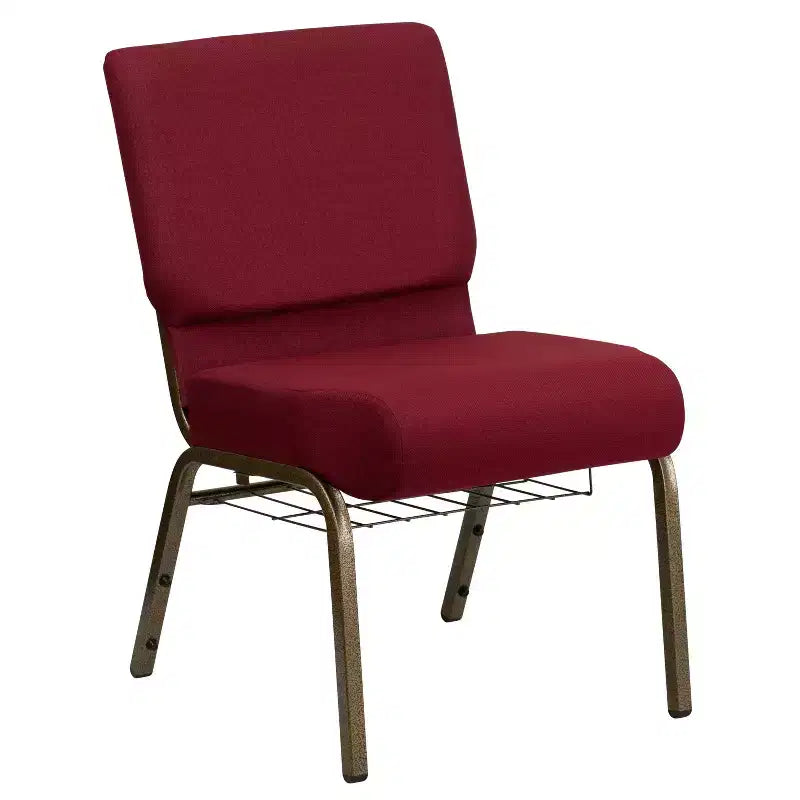 Sedia da chiesa Flash Furniture HERCULES Series con larghezza di 53,34 cm e leggio