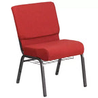 Sedia da chiesa Flash Furniture HERCULES Series con larghezza di 53,34 cm e leggio