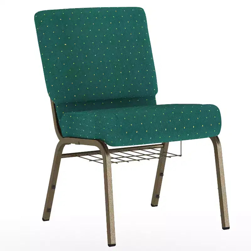 Sedia da chiesa Flash Furniture HERCULES Series con larghezza di 53,34 cm e leggio