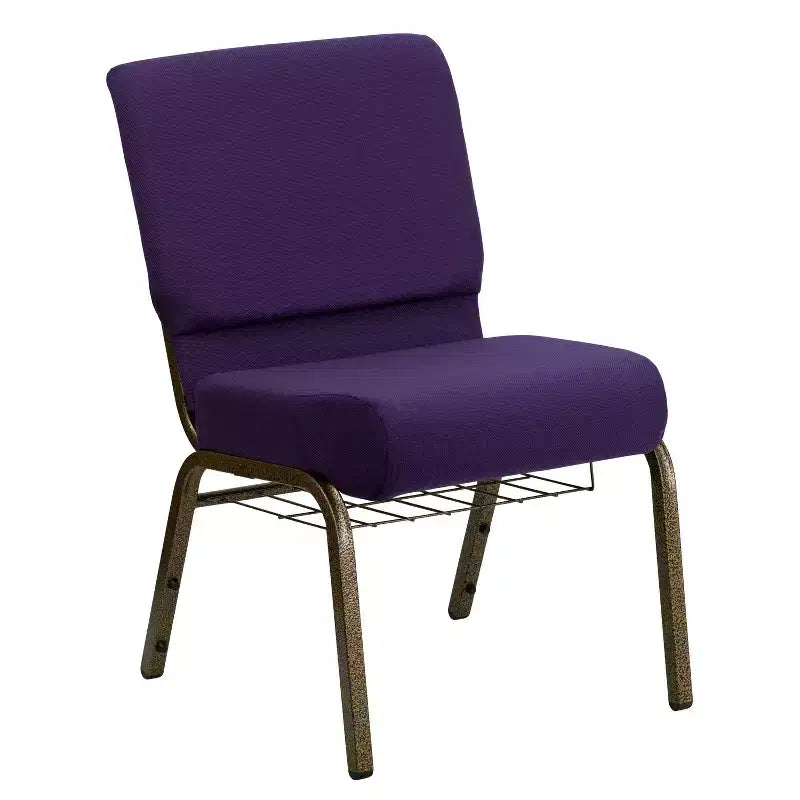 Sedia da chiesa Flash Furniture HERCULES Series con larghezza di 53,34 cm e leggio