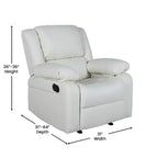 Poltrona reclinabile Flash Furniture serie Harmony
