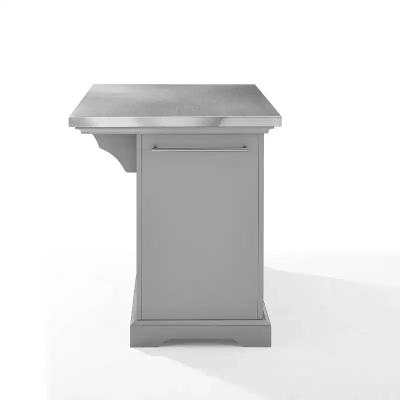 Isola da Cucina Julia con Top in Acciaio Inox - Crosley