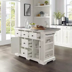 Isola da Cucina Julia con Top in Acciaio Inox - Crosley