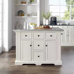 Isola da Cucina Julia con Top in Acciaio Inox - Crosley