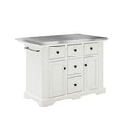 Isola da Cucina Julia con Top in Acciaio Inox - Crosley