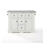 Isola da Cucina Julia con Top in Acciaio Inox - Crosley