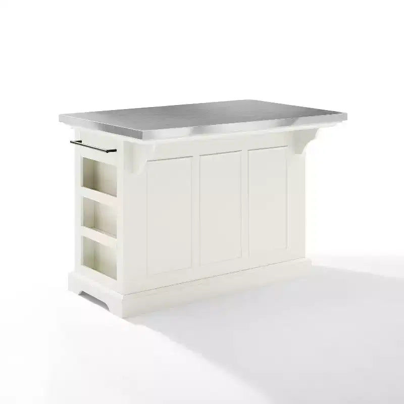 Isola da Cucina Julia con Top in Acciaio Inox - Crosley