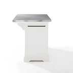 Isola da Cucina Julia con Top in Acciaio Inox - Crosley