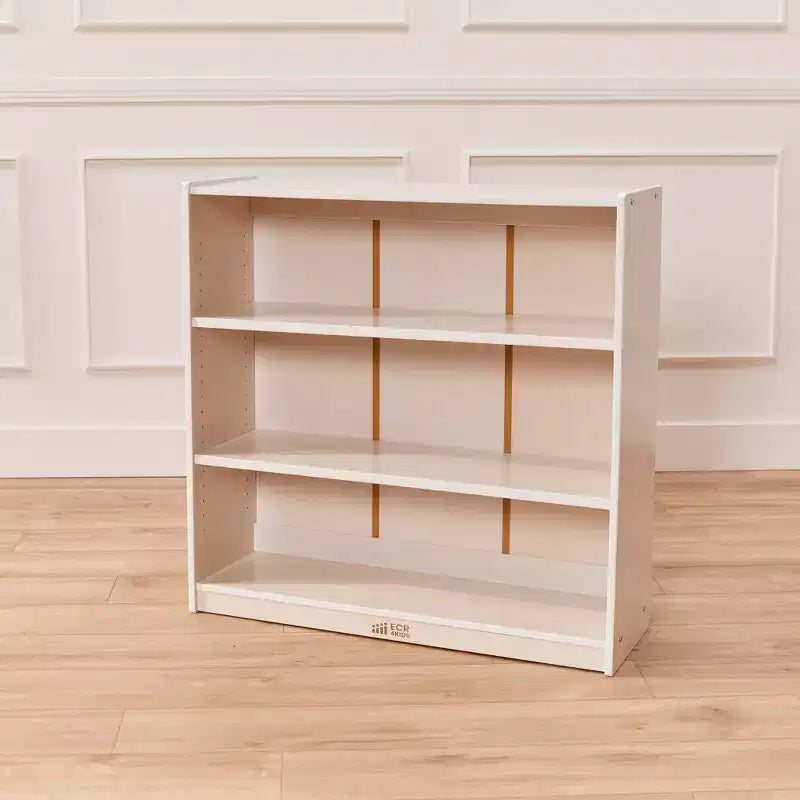 ECR4Kids Libreria Classica in Legno con Ripiani Regolabili, 91 cm, Scaffale per Aula