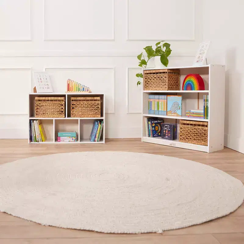 ECR4Kids Libreria Classica in Legno con Ripiani Regolabili, 91 cm, Scaffale per Aula
