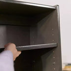 ECR4Kids Libreria Classica in Legno con Ripiani Regolabili, 91 cm, Scaffale per Aula