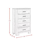 Set camera da letto Adam 3 pz grigio - Picket House Furnishings