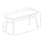 Panca da pranzo Shaker in legno - Hearth & Hand with Magnolia