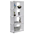 Hollow Core/Tempered Glass Bookcase - EveryRoom