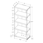 Libreria in vetro temperato/anima a nido d'ape - EveryRoom