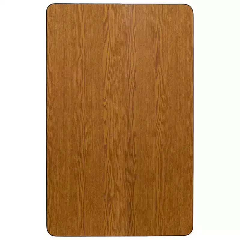 Tavolo per attività regolabile in laminato rettangolare 24x48 per scuola materna Emma and Oliver