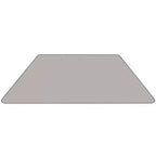 Tavolo attività regolabile laminato HP trapezoidale grigio 22.5x45 Emma e Oliver Mobile