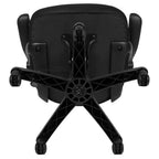 Sedia da ufficio ergonomica Emma and Oliver High Back Mesh con braccioli pieghevoli