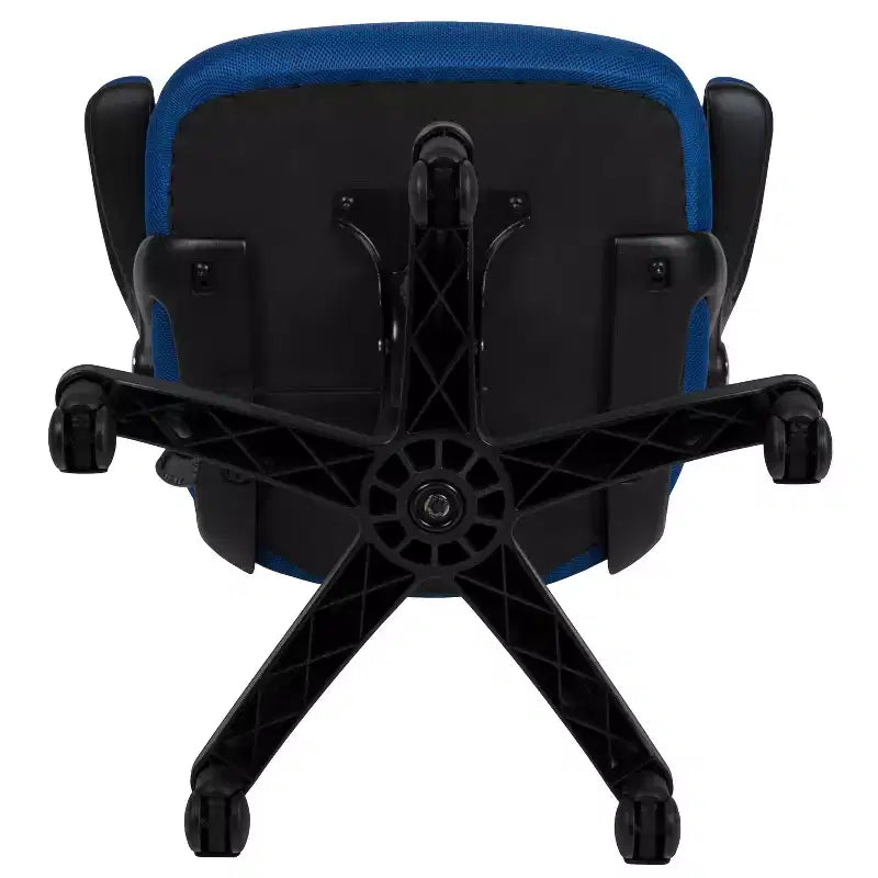 Sedia da ufficio ergonomica Emma and Oliver High Back Mesh con braccioli pieghevoli