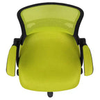 Sedia da ufficio ergonomica Emma and Oliver High Back Mesh con braccioli pieghevoli