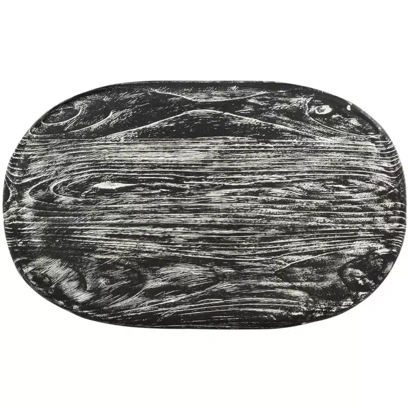 Sgabello da bancone Colton in legno - BST1000 - Nero/Bianco laccato/Legno di Sungkai - Safavieh
