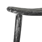 Sgabello da bancone Colton in legno - BST1000 - Nero/Bianco laccato/Legno di Sungkai - Safavieh