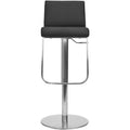 Stanley Gas Lift Swivel Bar Stool - FOX3003 - Black - Safavieh Couture