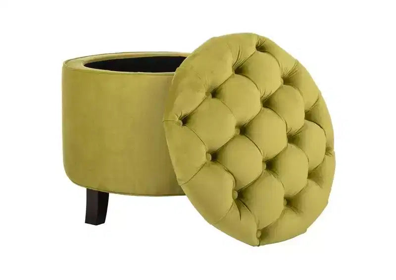 Pouff contenitore Amiela Tuffted - HUD8220 - Safavieh Couture