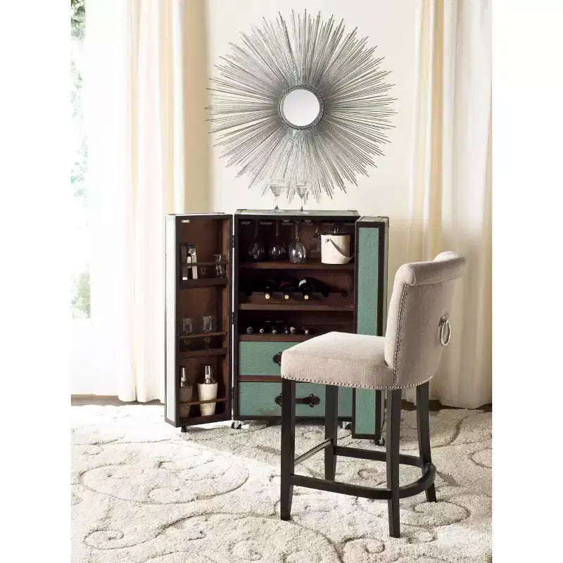 Sgabello da bancone Addo Ring - HUD8241 - Safavieh