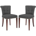 Arion Ring Chair 2 - Set of 2 - MCR4514 - Blue/Black - Safavieh Couture