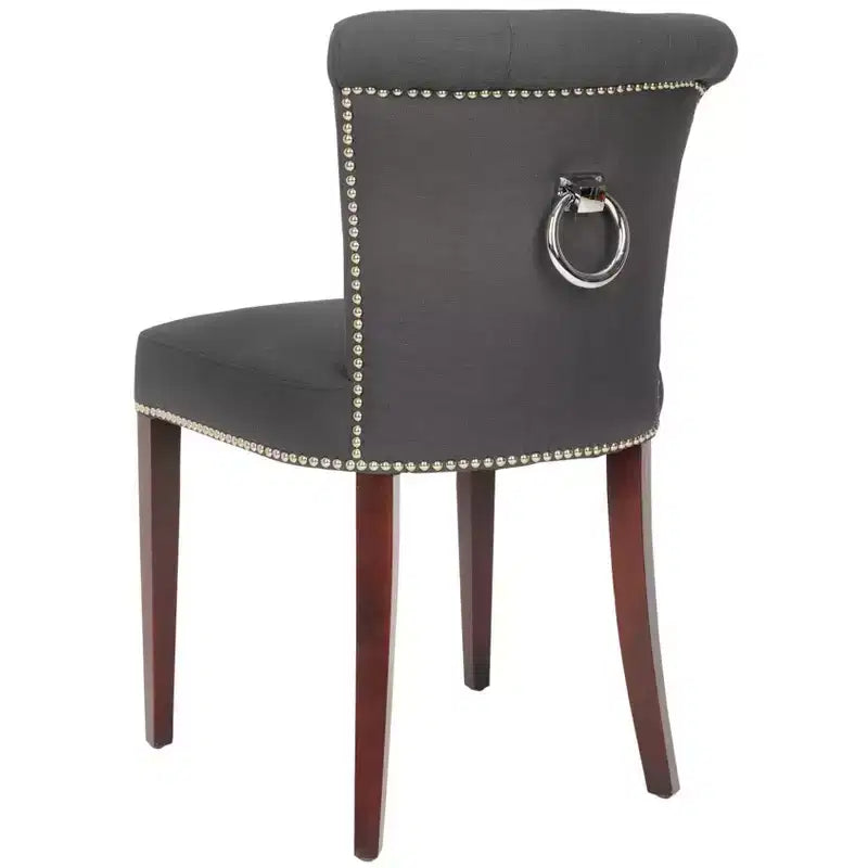 Sedia ad anello Arion 2 - Set da 2 - MCR4514 - Blu/Nero - Safavieh Couture