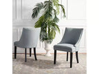 Sedia da Pranzo Afton 20H con Borchie (set da 2) - MCR4715 - Safavieh Couture