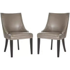 Afton 20 H Side Chair With Nail Head Trim (Set of 2) - MCR4715 - Safavieh Couture