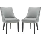 Sedia da Pranzo Afton 20H con Borchie (set da 2) - MCR4715 - Safavieh Couture