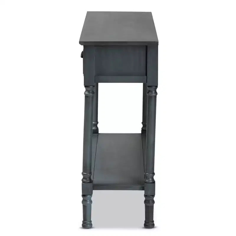 Console da ingresso Garvey Wood con 3 cassetti - Baxton Studio