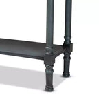 Console da ingresso Garvey Wood con 3 cassetti - Baxton Studio