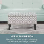 Poggiapiedi contenitore Designs4Comfort Winslow - Breighton Home