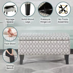 Poggiapiedi contenitore Designs4Comfort Winslow - Breighton Home