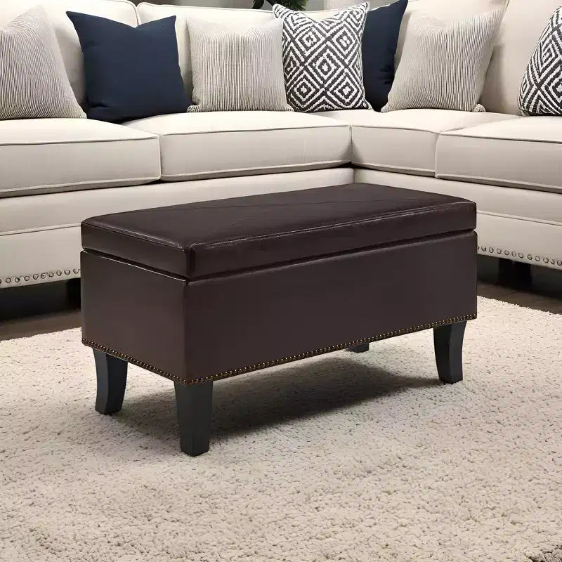 Poggiapiedi contenitore Designs4Comfort Winslow - Breighton Home