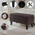 Poggiapiedi contenitore Designs4Comfort Winslow - Breighton Home