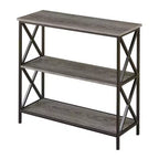 29.25 Tucson 3 Tier Bookcase - Breighton Home