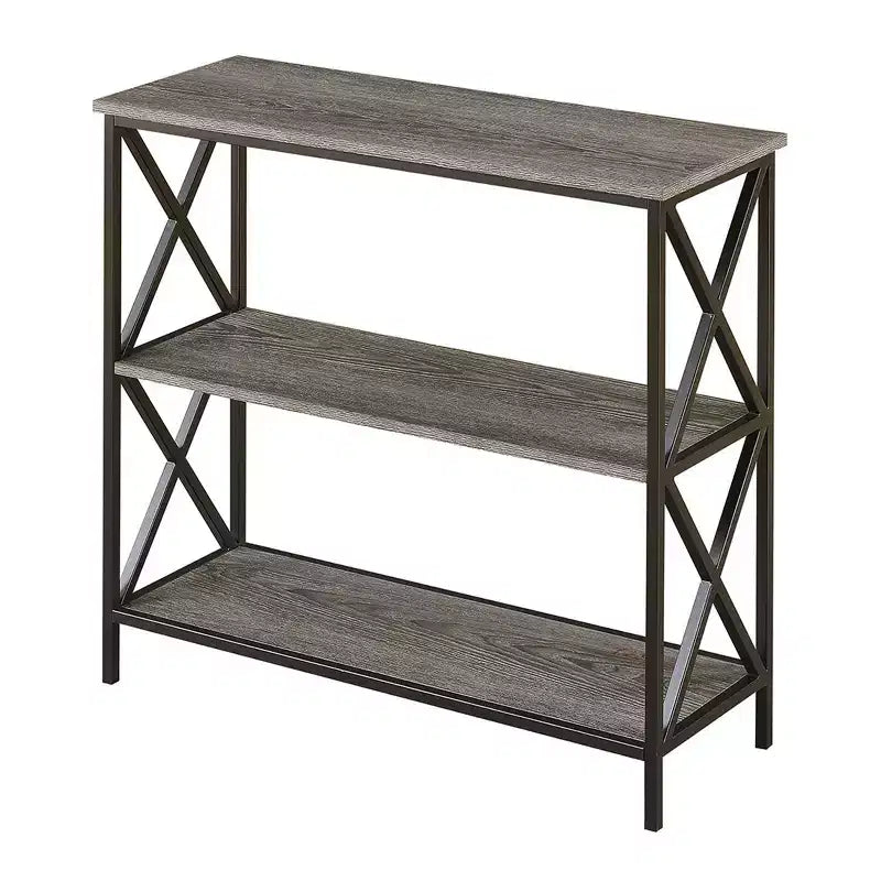 29.25 Tucson 3 Tier Bookcase - Breighton Home