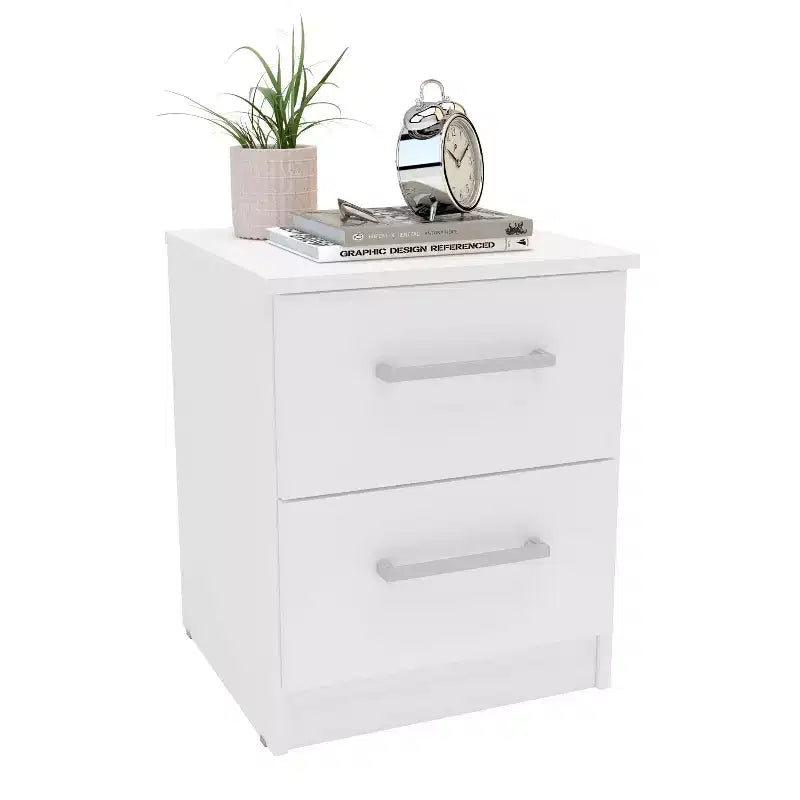Comodino 2 cassetti Juliette - Polifurniture