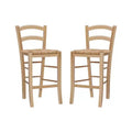 Set of 2 Emilo Counter Height Barstools - Linon