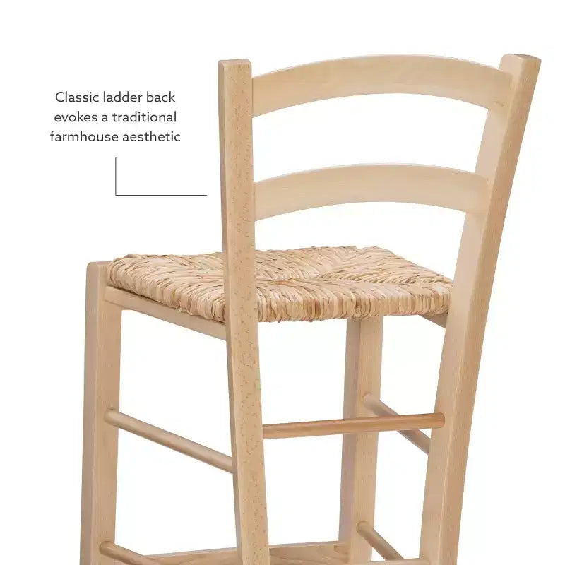 Set di 2 sgabelli da bar Emilo altezza bancone - Linon