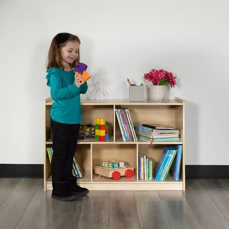 Armadietto/Scomparto Portaoggetti per Aula Scolastica in Legno Emma e Oliver per Uso Commerciale o Domestico